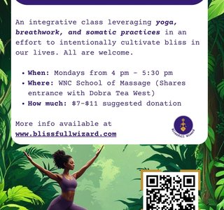 Sliding-scale yoga class